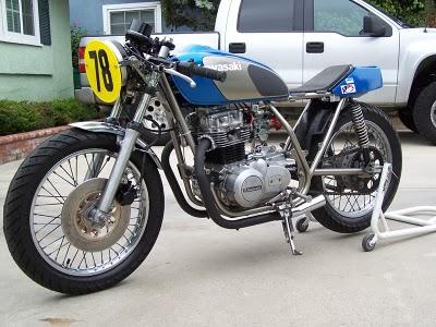 Kawasaki KZ400 cafe road racer