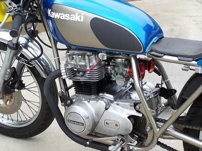 Kawasaki KZ400 cafe road racer