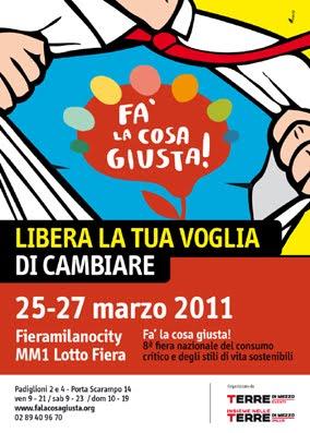 Fairs: FA' LA COSA GIUSTA! 2011