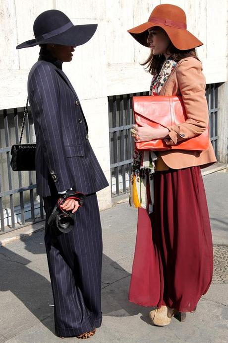 In the Street...The Day of The Big Hats, Milan