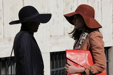 In the Street...The Day of The Big Hats, Milan