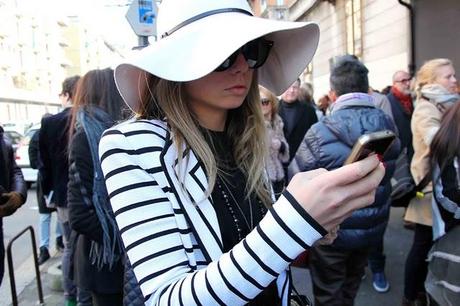 In the Street...The Day of The Big Hats, Milan