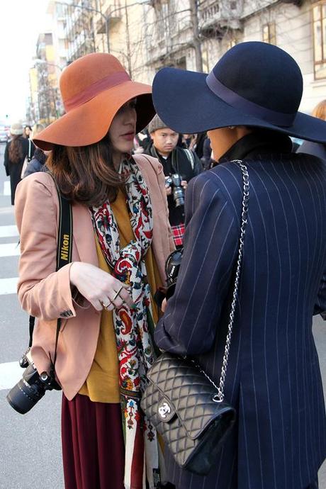 In the Street...The Day of The Big Hats, Milan