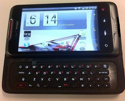 HTC Merge smartphone QWERTY