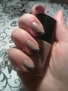 E.l.f. Desert Haze + Graffiti TopCoat Layla