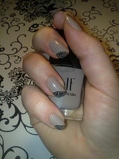 E.l.f. Desert Haze + Graffiti TopCoat Layla