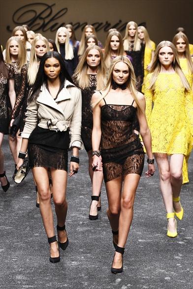 MFW f/w 2011-2012: Blumarine non si sarà ispirata un po’ troppo a Dolce&Gabbana;?