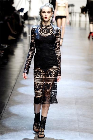 MFW f/w 2011-2012: Blumarine non si sarà ispirata un po’ troppo a Dolce&Gabbana;?