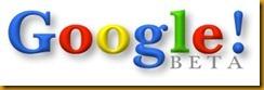 Uno dei primi logo di google versione beta del 1998