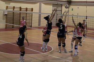 la partita di pallavolo