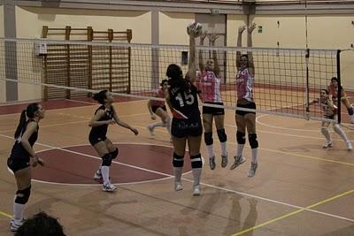 la partita di pallavolo