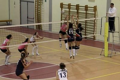 la partita di pallavolo