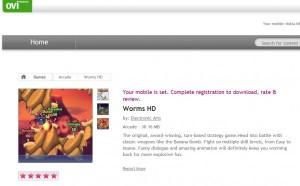 ovi store worms hd 300x186 Worms HD disponibile per Symbian su Ovi Store