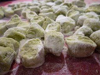 GNOCCHETTI VERDI con speck e zucchine