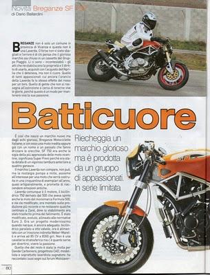 8TH JAN. 2011. ABBRUZZO CIRCUIT. BREGANZE 750 PROTOTIPO TEST. NO LAVERDA.