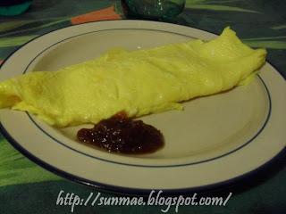 Patate sabbiose e omelette