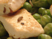 Tofu stufato piselli