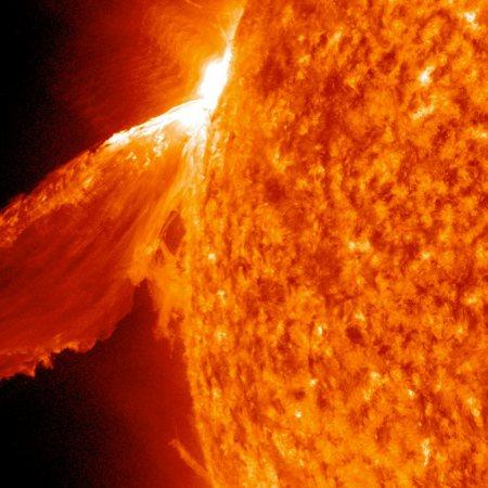 Un flare solare