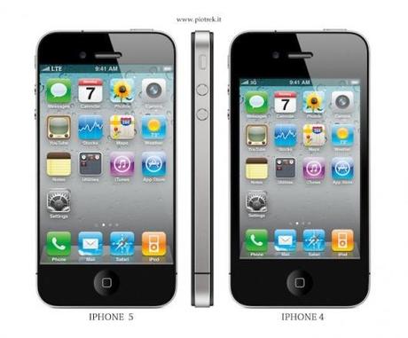 iPhone 5 prime immagini dalla rete