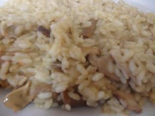 Risotto ai funghi.