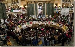 USA WISCONSIN LEGISLATION PROTESTS