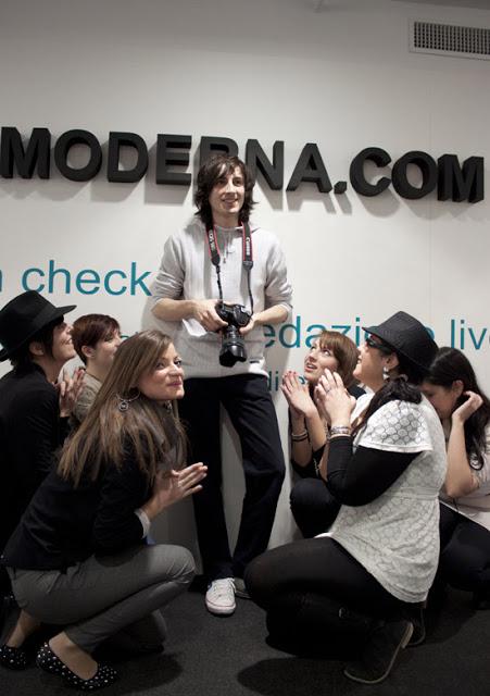 Some moments with Donna Moderna in Fashion Week 2011