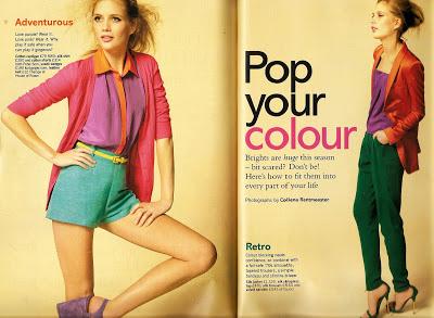 Must have- True Colors...Glamour UK Marzo