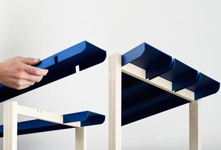 ARREDO DESIGN: LA LIBRERIA MODULARE FLOORS SHELF