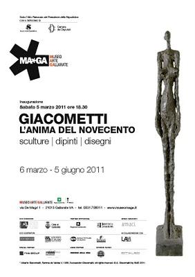 Al MAGA: Giacometti - l'anima del Novecento - a cura di Michael Peppiatt