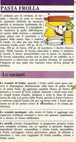 Le crostate dell'Artusi Le crostate dell'Artusi