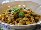 Tagliatelle rustiche cereali ratatouille verdure