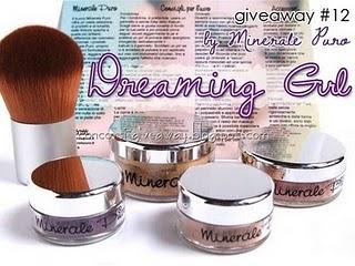 Giveaway:Dreaming Girl by Minerale Puro- by Concorsi