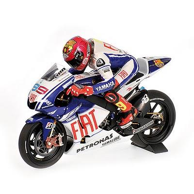 Diorama - Rossi & Lorenzo Barcellona 2009 by Minichamps