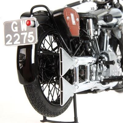 Brough Superior SS 100 ´T.E. Lawrence´ 1932  Black by Minichamps