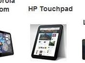 Scontro tablet: iPad XOOM OptimusPad Playbook TouchPad Galaxy