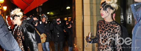 Candids: Lady GaGa a Parigi (02/03/2011)