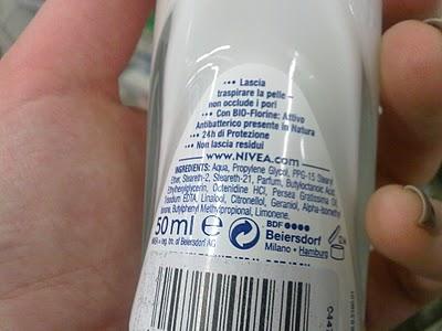 Aggiornamento: Nivea Pure