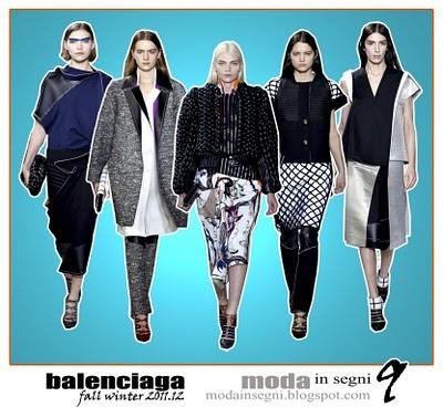 Le pagelle: BALENCIAGA FALL WINTER 2011 2012