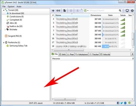 rimuovere banner utorrent 6