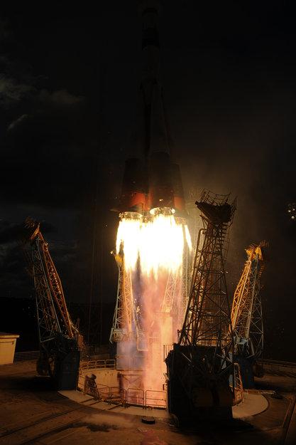VS07 Soyuz  / Sentinel-1A. Crediti: Esa