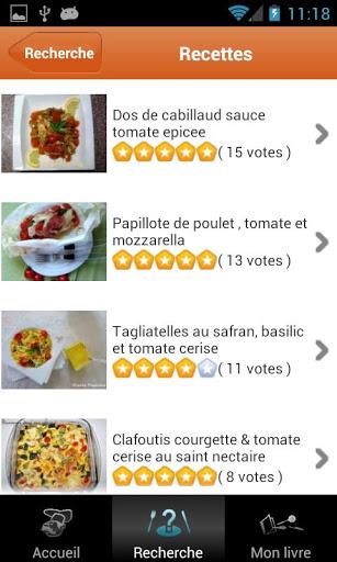  RICETTE   tante nuove applicazioni per Android