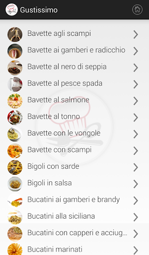  RICETTE   tante nuove applicazioni per Android