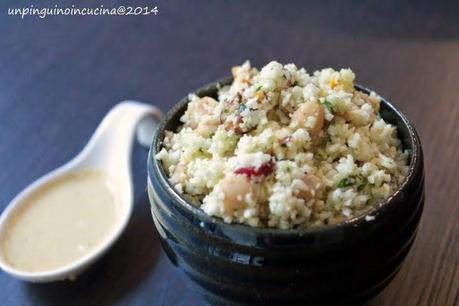 Couscous di cavolfiore alle spezie per CorporeSano 