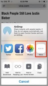 Apple iOS 8: come disattivare la condivisione Facebook e Twitter