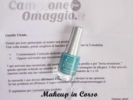 CampioneOmaggio.it - Beauty Test Smalto Ipoallergenico Innoxa 801 Rêve