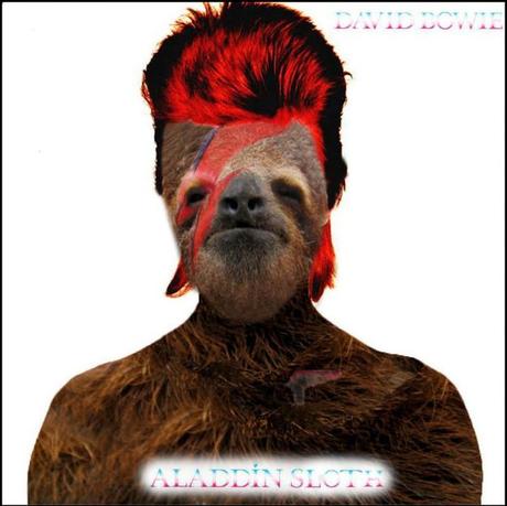 Sloths Album Covers David Bowie