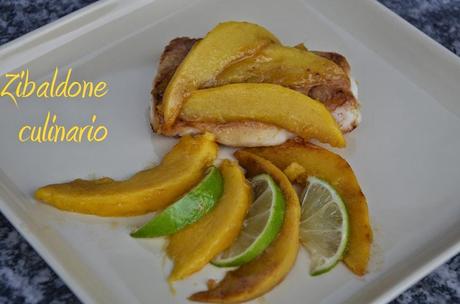 Nasello al mango e lime