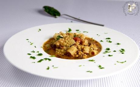 Pasta e broccolo in brodo d’arzilla