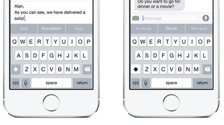 QuickType in iOS 8: come nascondere i suggerimenti