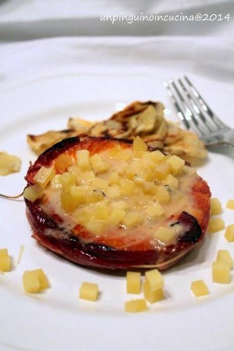 Tournedos di salmone con salsina al Gruyère DOP